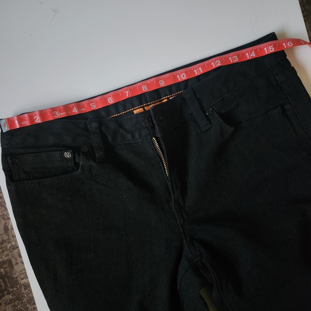 Tory Burch Women's Jeans in Black - Picture 6 of 7